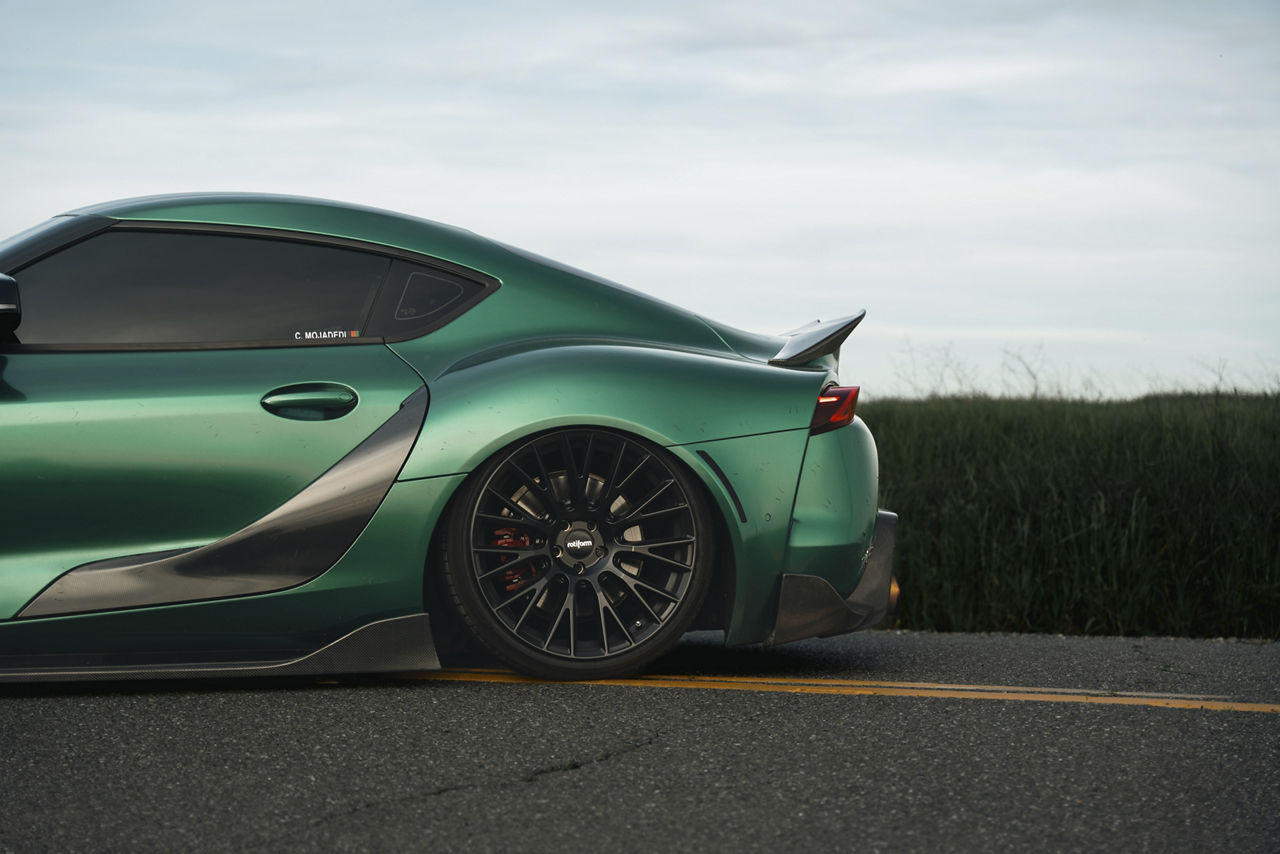 2021 Toyota Supra - Rotiform LSE - Black | Wheel Pros